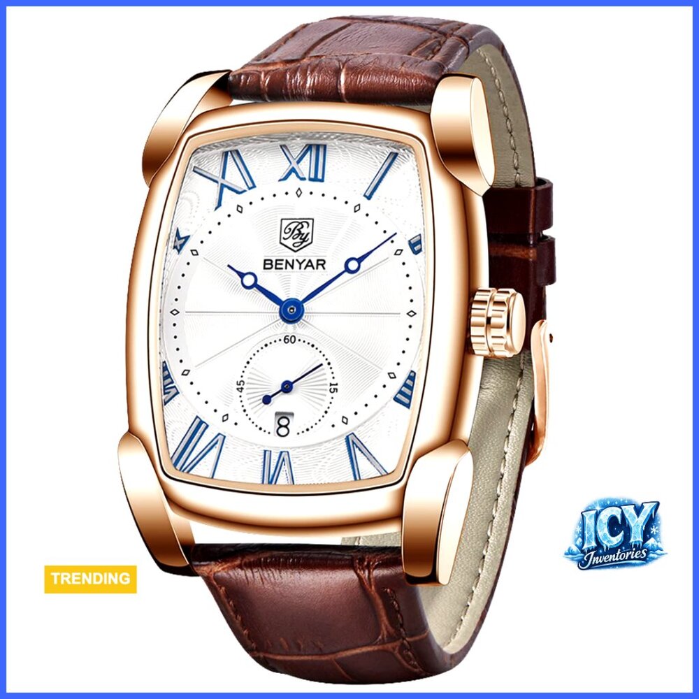 Waterproof Classic Rectangle Case Vintage Design … - image 1